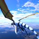 A screenshot from Panzer Dragoon Voyage Record